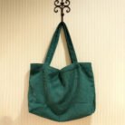 Evergreen Corduroy Tote Bag
