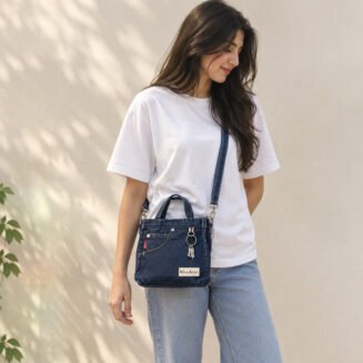 Denim Pocket Tote